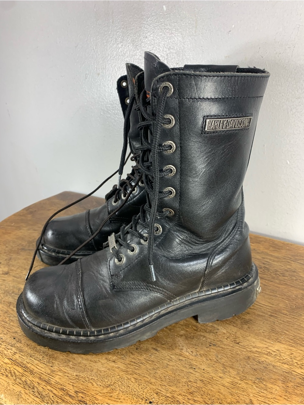 Harley Davidson leather boots